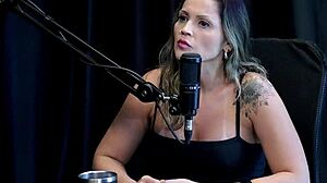 gosta do pau medio? agatha mama in sheer red watch