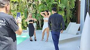 bts partner swap foursome milf latina brunette blonde pool heels curvy 😘🔥👠