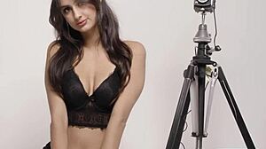 mexican latina teen eliza ibarra strips teasingly outdoors for playboy softcore