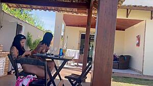 Young swingers swap partners in wild mansion orgy!