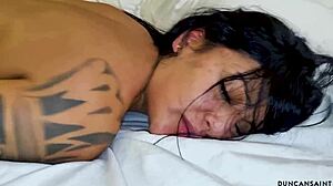 latina milf slut shakes ass takes fat cock gaping anal worship!