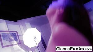 gianna michaels fingers pussy with bold intensity