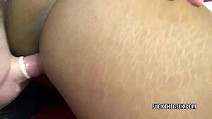 black slut solah laflare stuffs dick deep in ebony twat