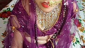 Indian wife bent over doggystyle anal creampie by stepbrother dirty talk