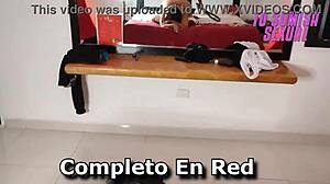 first stepdaughter gets HARD SPANKS with belt for bein slut