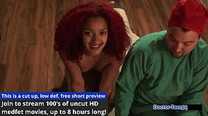 daisy ducati spreads natural tits in latex for tampa exam