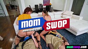 Step Moms Teach Boys New Tricks in Momswap