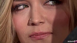 Casey Stone Gags on Whitezilla Monster Cock Deepthroat Casting Debut