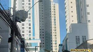 Petite 18yo Latina Calls Friend to Fuck Virgin Pussy Outdoors