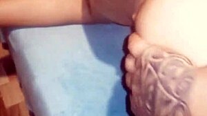 omg i love her colombian bride's huge natural tits anal ride