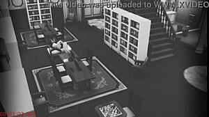 wanna see this wife cheating fucking stranger caught on library security cam