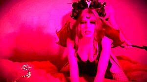 Demon Girl's Intense Halloween Doggystyle Pounding