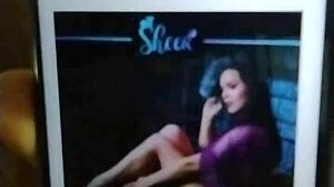 sketching a woman's jeans for romantic worship vibes.