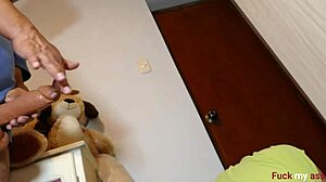 my tight 18yo latina ass got wrecked and humiliated by two monster black dildos