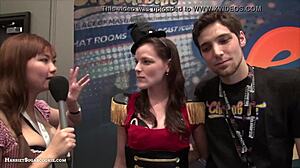 FionnaandJimmy Chaturbate Big Tits Asian Teen at AE Expo