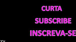 Nego Catra laps Bárbara Alves' pale blonde pussy in steamy interracial play