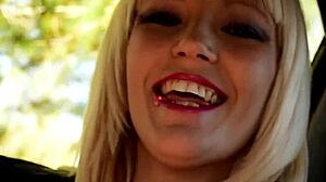 stefanni tarrago's juicy carpool fuck in forest