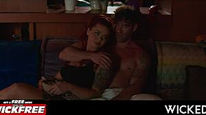 blonde babe licks pussy then rides in valley jealousy tale