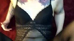 Teen babe in stockings gives first footjob fetish cumshot homemade POV tattoo