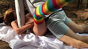 i came in my student's ass with sex toy!