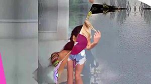 Foursome Orgy Delivers Intense Licking And Fingering Action