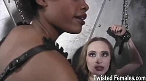 We're Kicking Balls, Humiliating This Femdom Slave Bitch Hard