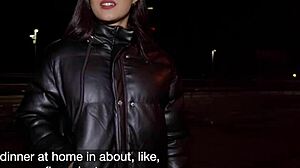 Nuria Millan Cheats with Public Blowjob