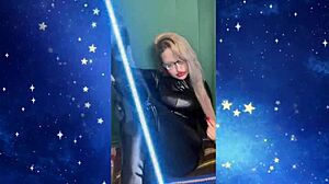 goddess owns you: edge cock while painting her nails in heels