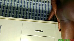 i found his hidden condom now hell fuck my ebony pussy doggystyle