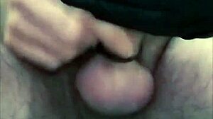 Latex Gloves and Cockring Tease Masturbation Series Intensifies