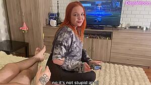 stepmom deylamoon games then fucks stepson huge tits out 😩