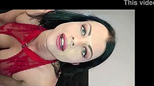 Nadia rides Jay Valentine's monster black cock sloppy.