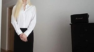 classy shina ryen pantyhose ripped bent over bosses monster cock doggystyle