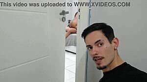 husband's buddy catches us flashing at wild swinger party