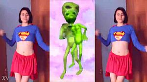 gamer girl, dance with epic sax guy?