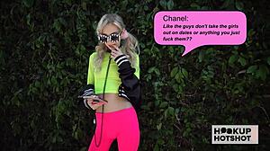 Petite Chanel Shortcake Craves Bryan Gozzling's Sloppy Addiction