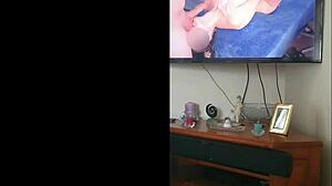 master trains bitch deepthroat to swallow full sack cum