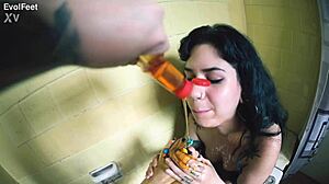 God I Love When Sexy Alt Girls Worship And Lick My Feet!