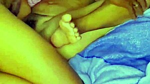 Indonesian hijab teen squirts on vibrator live 👀💦