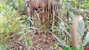 bush mate's monster black cock fucks fat bbw ebony hairy pussy doggystyle good