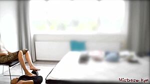 i'm makin my sub worship my feet in total femdom surrender ugh