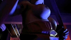 horny milf monika fox strips and stuffs huge anal toys