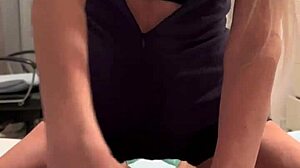 Stepmom's Lingerie Tease Helps Horny Stepson Explode Cum Everywhere!