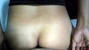 curious mexican gf rips clothes for tight anal sentones homemade