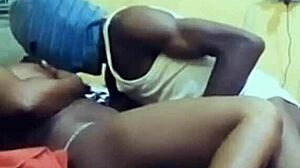 Feel that rough tongue licking your wet pussy deep in missionary foreplay?