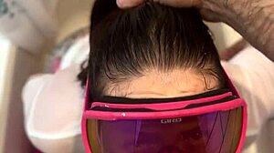 i flash my monster cock deepthroat style in the bathroom sink for part 1 fun