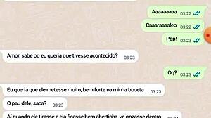 conversa com esposa... sobre foda com amigo, tipo cuckold vibes!