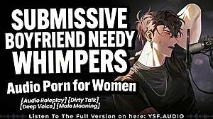 Submissive boyfriend, hump that bed harder while you whimper and moan for me!