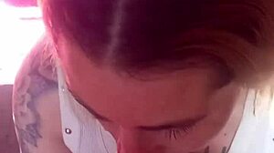 Morning slut craves black cock cum in mouth facial