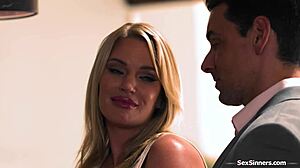 can chloe surreal lick my wife's shaved pussy first time?